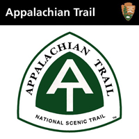 Walk and hike on the appalachian Trail -  recreation near Hagerstown MD