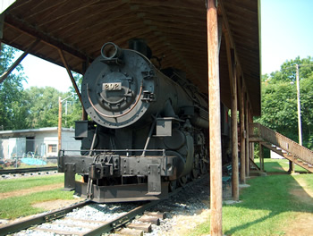 Hagerstown MD tourism - Hagerstown Railroad Museum and engine 202